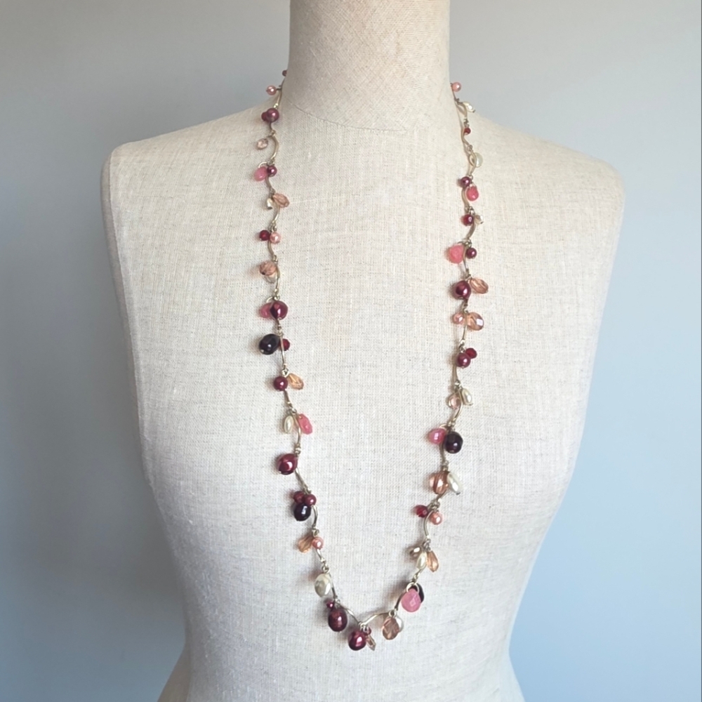 Chic Multicolor Beaded Necklace